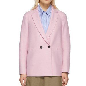 Harris Wharf London Boxy Wool Blazer Size 10